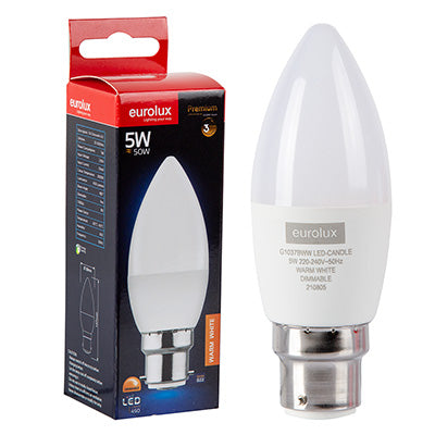LED Candle 5w B22