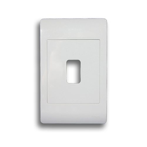 SYNERJI GRID PLATE 4X2 1-LEVER