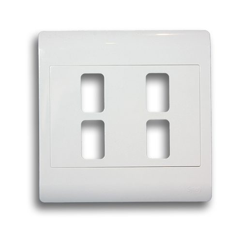 SYNERJI GRID PLATE 4X4 4-LEVER
