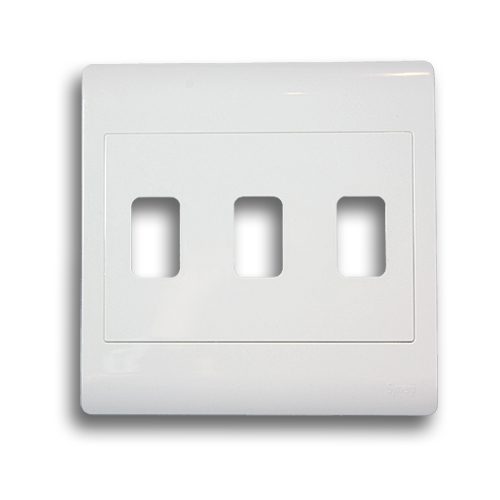 SYNERJI GRID PLATE 4X4 3-LEVER