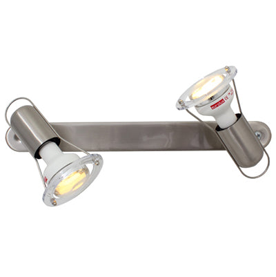 Mini Disc Bar 2LT R50 Steel Light Satin Chrome