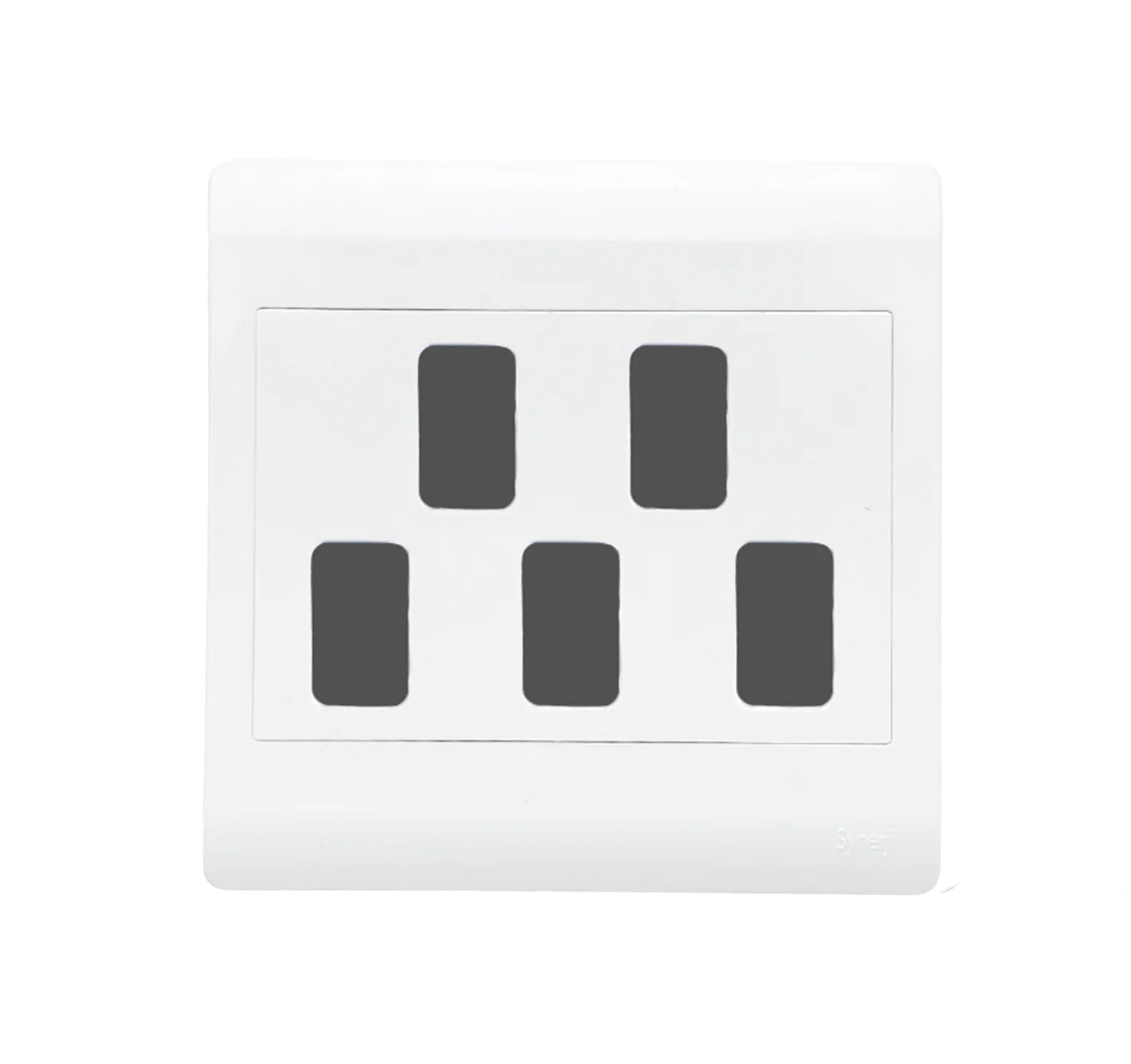 SYNERJI GRID PLATE 4X4 5-LEVER
