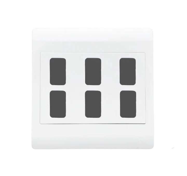 SYNERJI GRID PLATE 4X4 6-LEVER