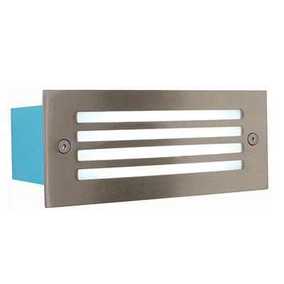 Grid Foot Light Satin Chrome LED