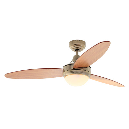 Swirl Ceiling Fan 3 Blades AB/Cherry Wood