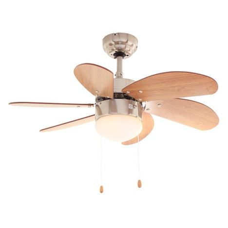 Turbo Swirl Ceiling Fan 6 Blades Cherry