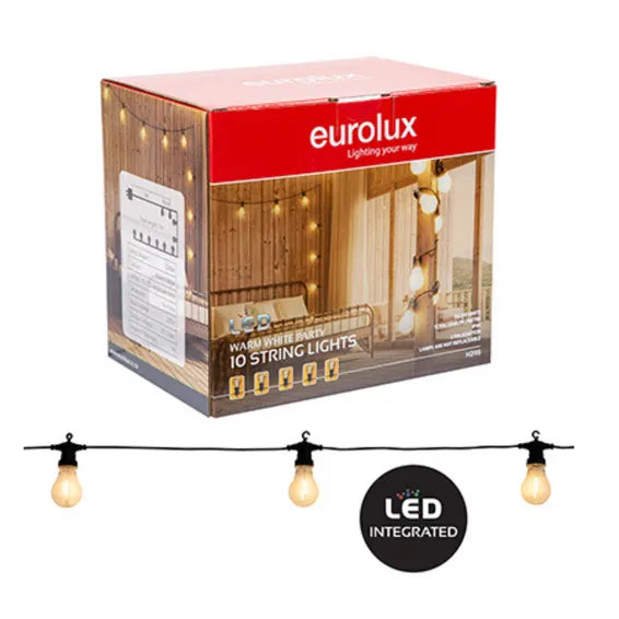 Eurolux H293 LED String Lights – Warm White / Decorative String Lights