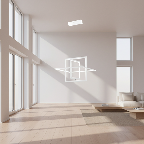 White Pendant Light (CH518)