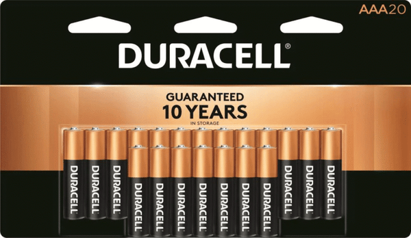 Duracell CB AAA Alkaline Batteries (20-Pack)