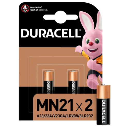 Duracell MN21 12V Alkaline Batteries (2-Pack)