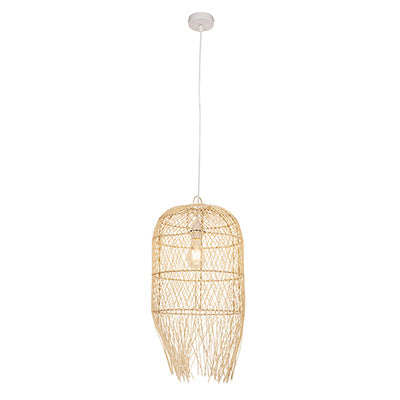 Analia-B Pendant Nature Woven Rattan