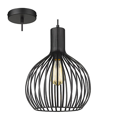 Eurolux Grid Pendant (Black)