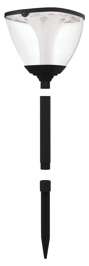 Synerji Solar LED Garden Spike 100lm CCT IP54 – Black