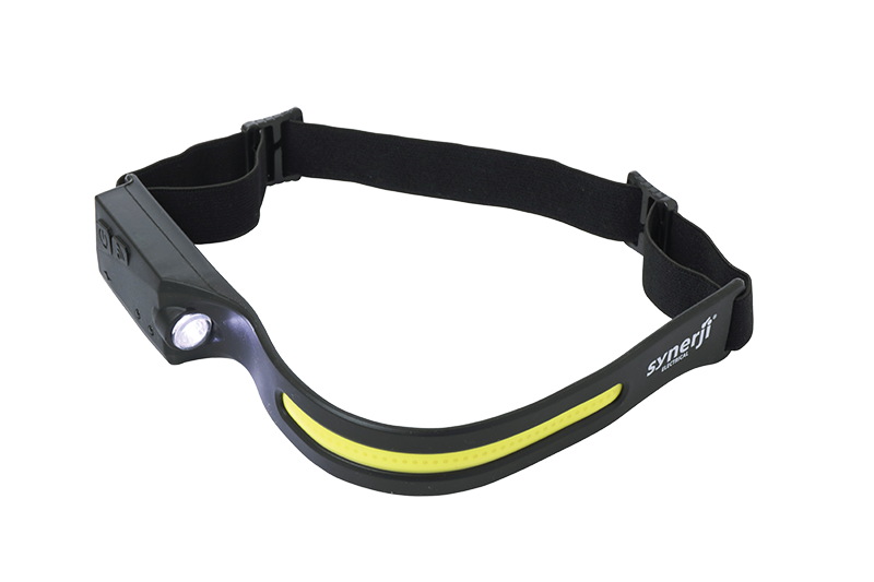 Synerji LED Rechargeable COB 5W Headlamp 350lm