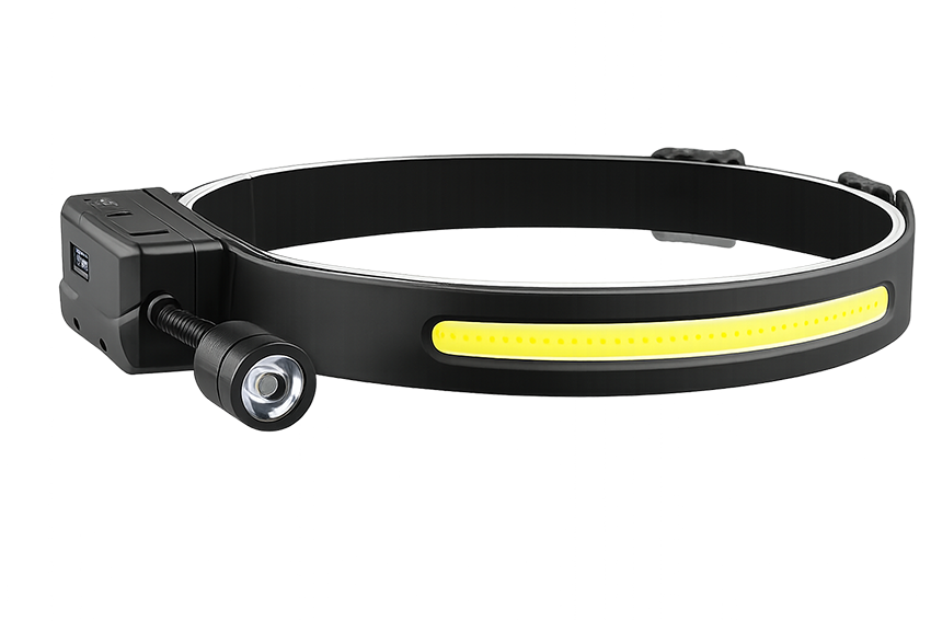 Synerji LED-XPE Rechargeable COB 5W Headlight