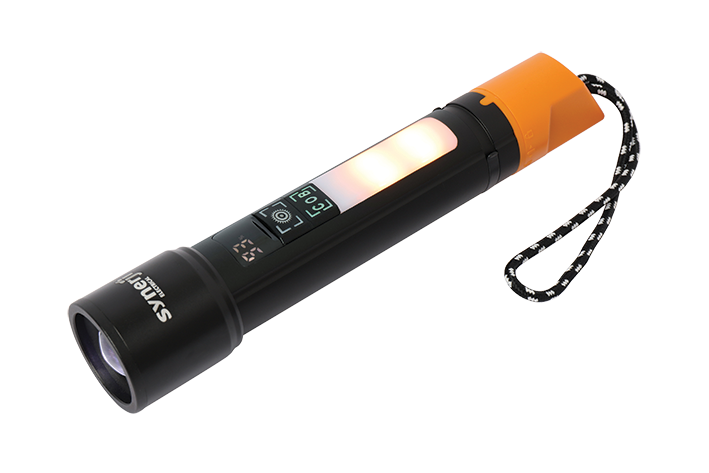 Synerji LED Rechargeable SMD Laser Torch 550lm