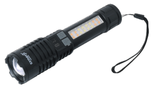 Synerji LED Rechargeable ABS PVC Torch 250lm