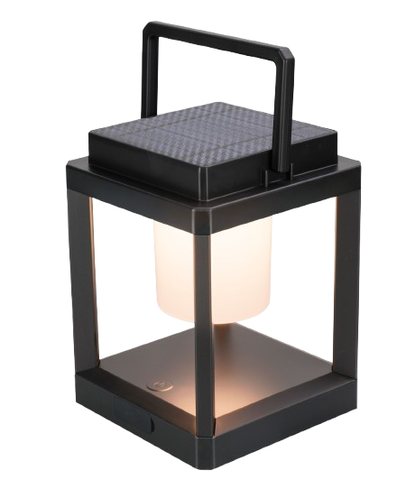 Synerji Solar LED Portable Lantern 3W – Black