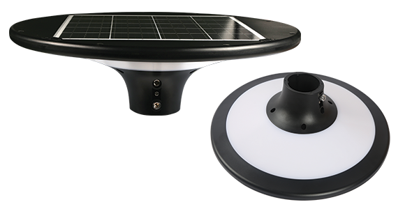 Synerji Solar LED Post Top 20W 2CCT – Opal Cover