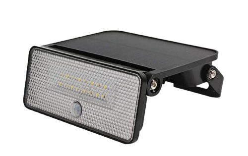 Synerji Solar LED Rectangle Security Light 8W 6500K PIR – Black