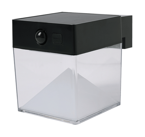 Synerji Solar LED Square Wall Light 4W 3CCT PIR – Black