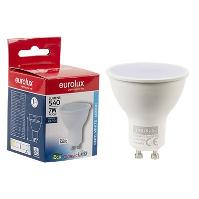 Eurolux LED GU10 Core 7W 4000K (6 pack)