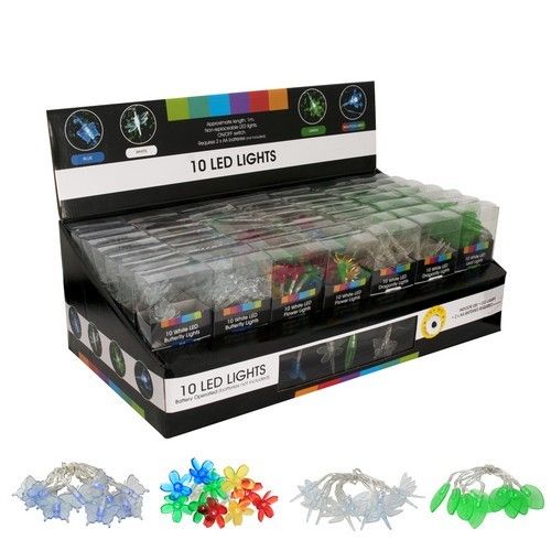 Eurolux H162 Decorative LED Light Set – Butterfly/Dragonfly/Flower/Leaf Design
