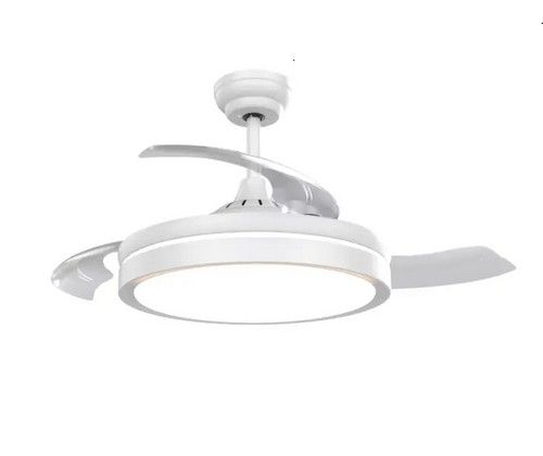 Aquila White 42" 3CCT Dimmable Fan with Remote