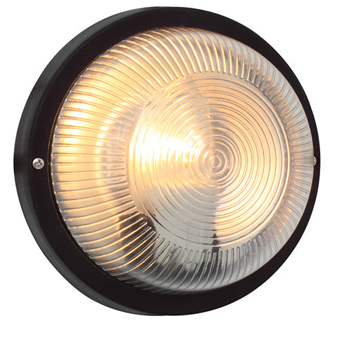 Round Plastic Plain Bulk Head 190mm