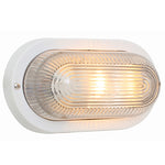 Oval Plastic Bulk Head 120mm 1x60w