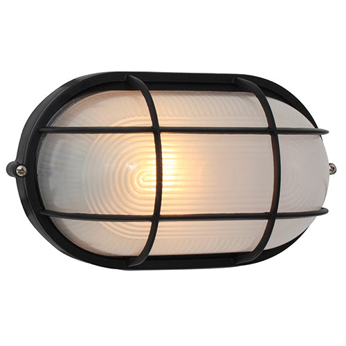 Large oval bulkhead with a grid
