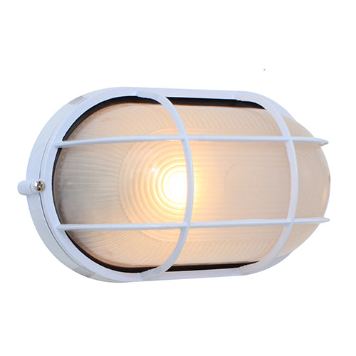 Large oval bulkhead with a grid