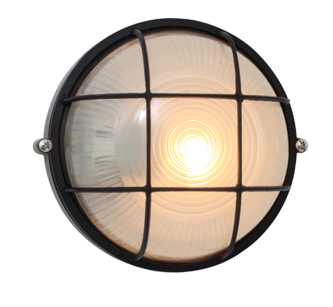 Small round bulkhead with grid