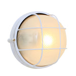 Small round bulkhead with grid