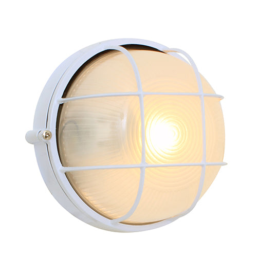 Small round bulkhead with grid