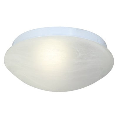 Bathroom Round Alabaster Ceiling Light (230mm)