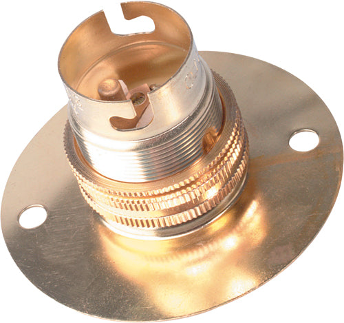 Brass Batten Lamp Holder B22