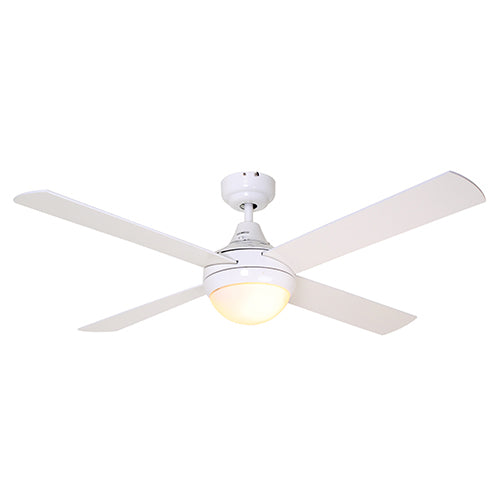 Twister Ceiling Fan 4 Blades White
